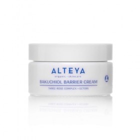 Alteya Bio-Rose Hydrobiome Bakuchiol Barrier Crème 50 ml – Soin de la peau bio certifié NaTRUE avec bakuchiol et ectoïne – Hy