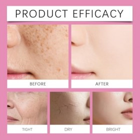 Sérum Visage au Collagène pour Femmes, Sérum Hydratant KOLLAGEN AKTIV, Ampoule XXL pour Usage Quotidien, Soin Léger pour Raff...