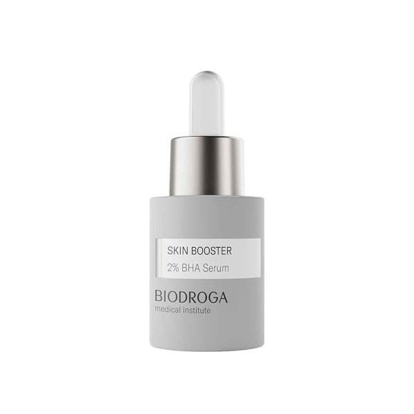 Biodroga 2% BHA Sérum 15 ml - Sérum visage à lacide salicylique pour les peaux impures - Nettoyant des pores - Soin de la pe