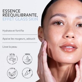 Puréality - Essence Rééquilibrante 100ml - Hydrate, apaise, adoucit & lisse la peau - Glass Skin – Testé dermatologiquement -