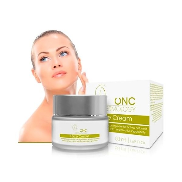 ONC DERMOLOGY FACE CREAM Crème pour le visage intensive avec des ingrédients actifs naturels pour la chimiothérapie