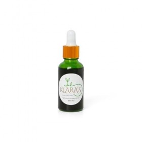 Klara Skincare Green Bright Serum, bisabolol & Dimethyl Methoxy Chromanyl Palmitate, Traitement éclaircissant anti-âge, tache