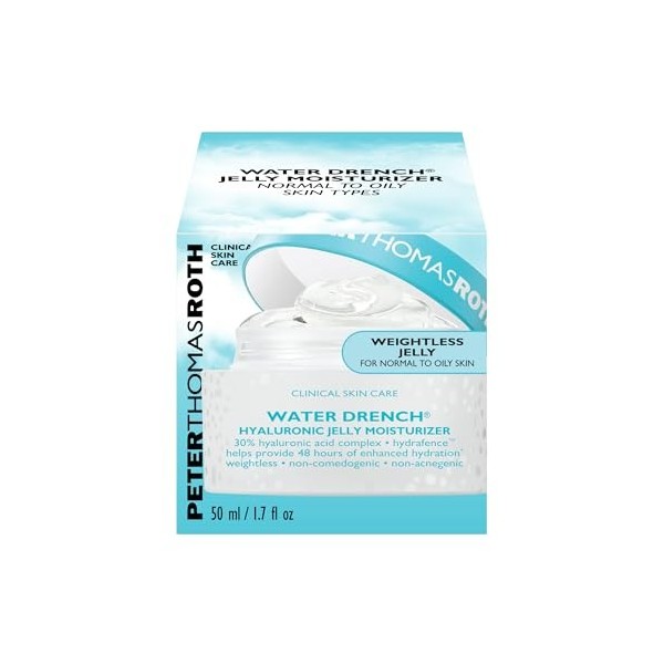 Water Drench Hyaluronic Jelly Moisturizer by Peter Thomas Roth for Women - 1.7 oz Moisturizer