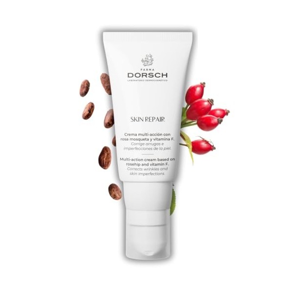 FARMA DORSCH Crème de soin multi-action - Soin hydratant et réparateur intensifs pour peaux sèches - + 98 % dingrédients pur