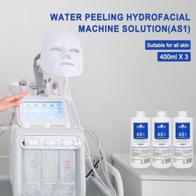 AS1 SA2 AO3 Aqua Peeling Solution Soin de la peau Sérum Aquapeel pour machine de dermabrasion faciale à leau Nettoyant et hy ...