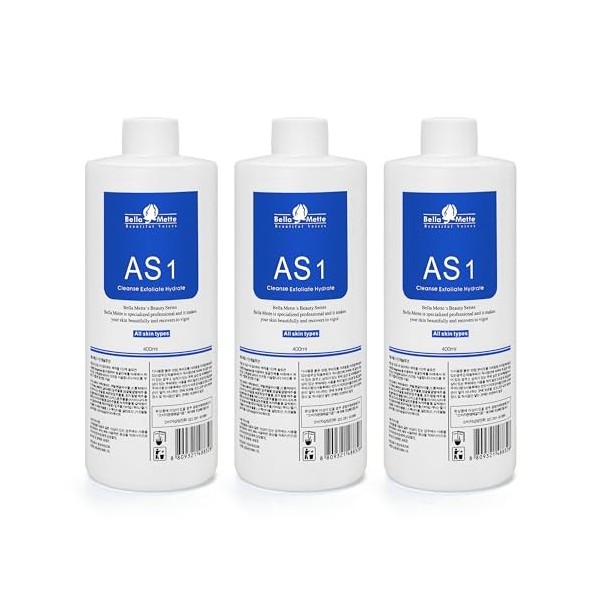 AS1 SA2 AO3 Aqua Peeling Solution Soin de la peau Sérum Aquapeel pour machine de dermabrasion faciale à leau Nettoyant et hy ...