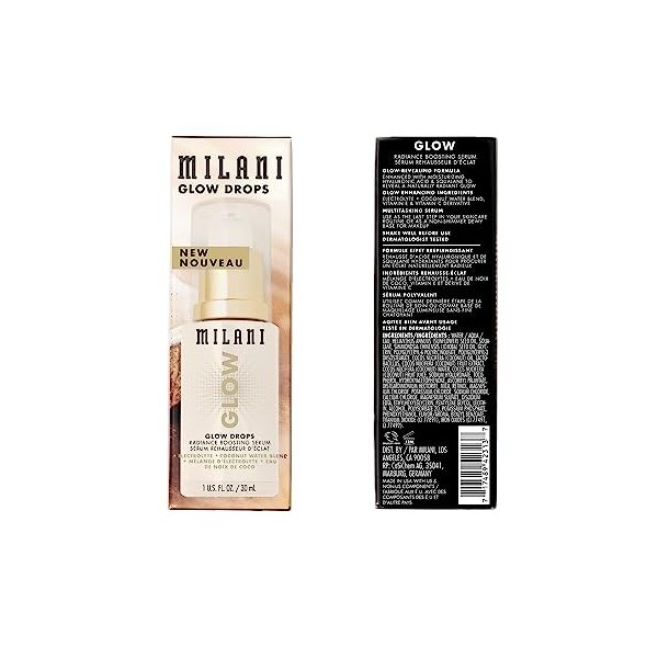 Milani Glow Drops Radiance Boosting Serum - 1.0 Fl.Oz. 