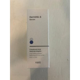 Purito DermHA-3 Sérum pour le visage 50 ml Sérum à lacide hyaluronique Bleu Crème Jour et Nuit