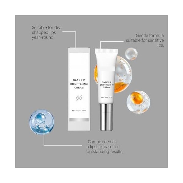 Baume À Lèvres Hydratant - Hydratation Longue Durée, Réduit Les Rides Des Lèvres, Repulpe Les Lèvres et Ajoute 5pcs Crème Jo...