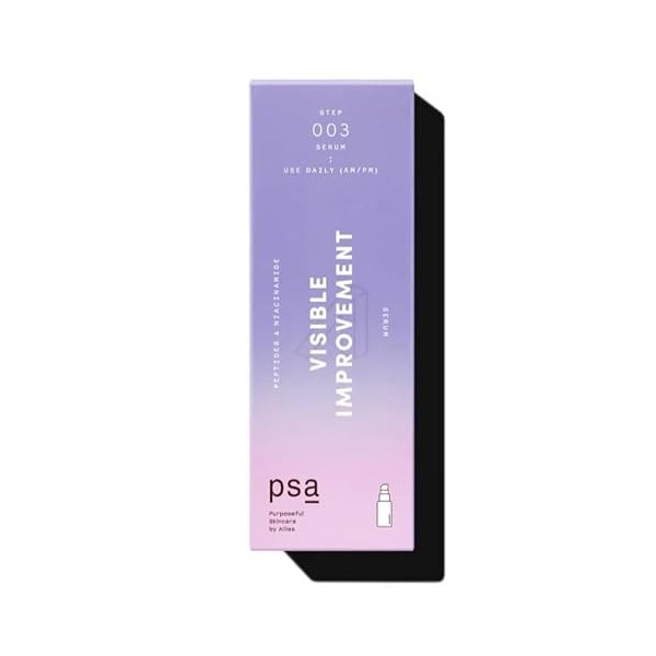 PSA Visible Improvement Peptides & Niacinamide Sérum 30 ml