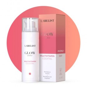 Labelist | Sérum multivitaminé aux vitamines A, B3, C et E | Hydratation, Luminosité et Protection Antioxydante | Avec acide 