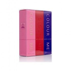 Colour Me Pink/Purple/Red - Fragrance for Women - 50ml Eau de Toilette, by Milton-Lloyd