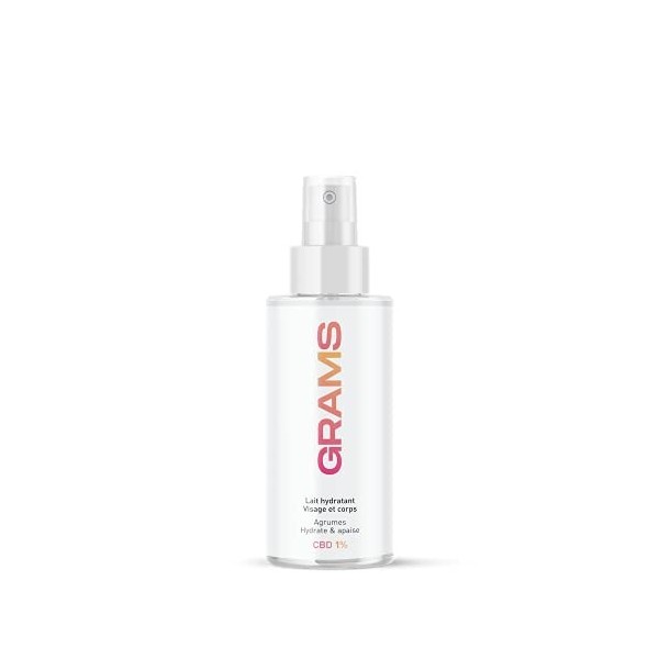 Crème de jour Agrumes Chanvre 1% - Visage et Corps - 100 ml - Grams