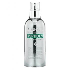 MEDI-PEEL Peptid 9 Volume White Cica Essence 3,38 Fl.Oz./100 ml Bulle Cica Blanche et Peptides éclaircissants de la peau Coré