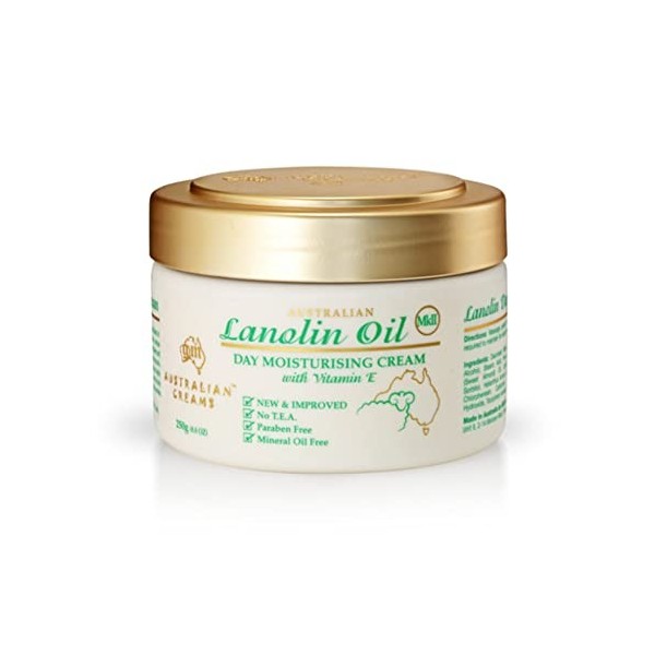 Huile de Lanoline - Crème Hydratante de Jour à la Vitamine E