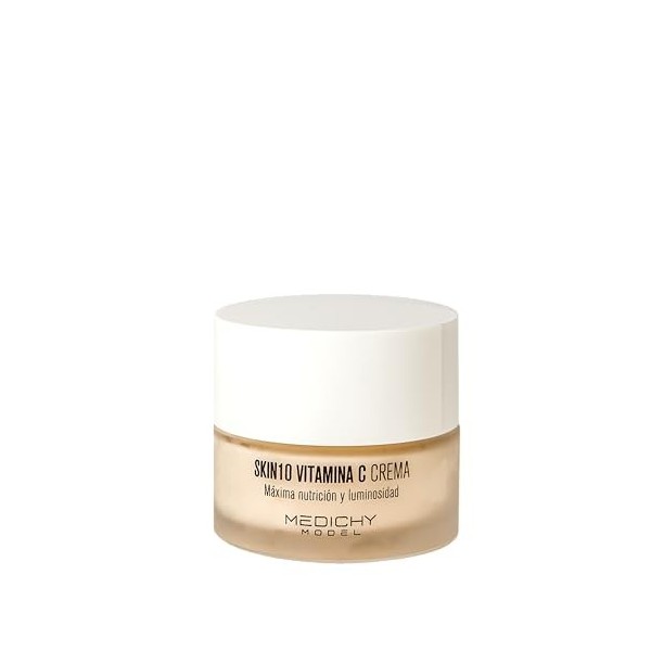 MEDICHY MODEL - Skin10 Vitamin C Cream - Hydratant et éclaircissant - Formule antioxydante et anti-âge - Peau radieuse et lis