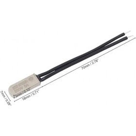 9700 Réinitialisation automatique Protection thermique/Commutateurs de coupure thermique 85 ° C Max 250 V 10 A NC 1 Peace