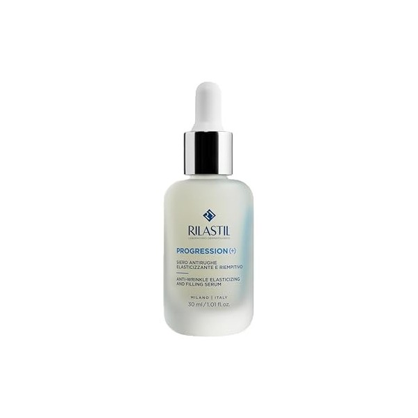 Rilastil Progression + Sérum anti-rides, élastifiant et comblant, traitement intensif des rides marquées, anti-âge, repulpa