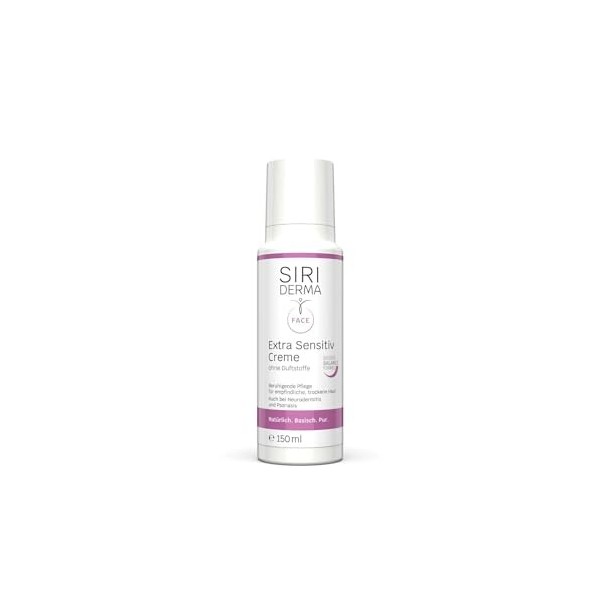 Siriderma Extra de Sensitiv Crème Sans Parfum 150 ml – pays-basque Soins de la peau