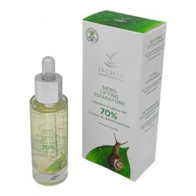ISB - Sérum LIFTING REPARATEUR 70% "Bave" 30 ml - Avec Bave d’escargot Bio et lacide hyaluronique Biotech