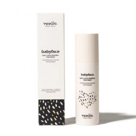Resibo - Babyface - Essence de renouvellement multi-acide - Combinaison dacides - Hydrate et lisse - Éclaire les décoloratio