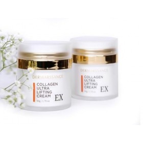 DERMARSSANCE Collagen Ultra Lifting Cream EX - Crème Hydratante Anti-Âge avec Collagène Végétalien