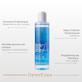 Laboratoires DermEden Protocole AntiAge Jour Peau Mixte à Grasse - Lotion Micellaire et Crème 4en1 - Fabrication Française