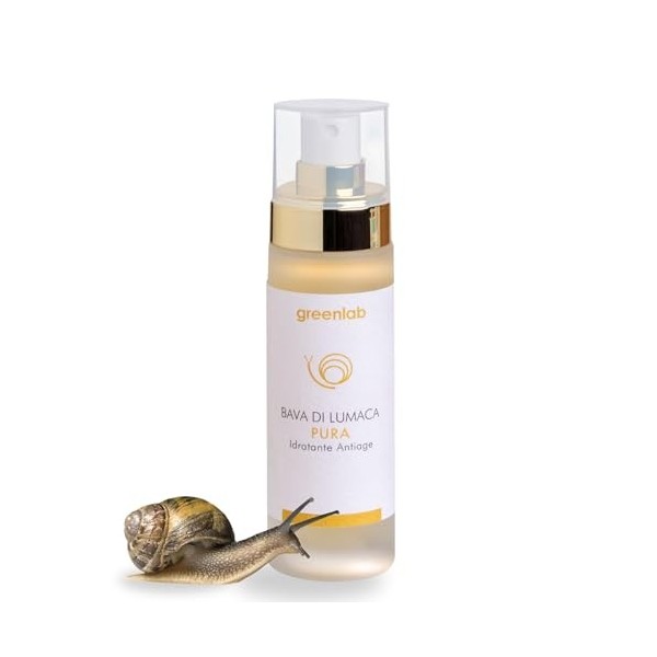 BAVA descargot Pure GREENLAB 50 ml, 100 % Made in Italy . Anti-age, hydratant, apaisant, purifiant et régénérant pour tous l
