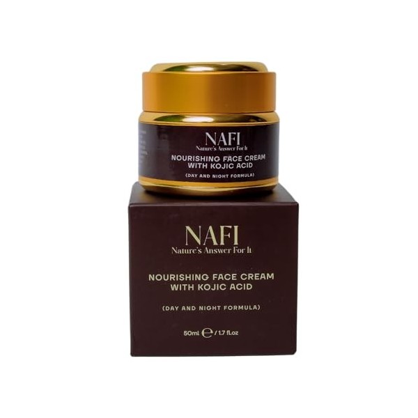 Crème nourrissante pour le visage à lacide kojique 50 ml