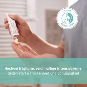 SIRIDERMA Lipid Crème intense pour peaux très sèches et squameuses en cas deczéma et de psoriasis sans parfum, 150 ml 