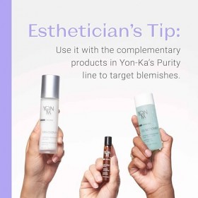 Emulsion Pure Lotion Purifiante Yonka 50ml - Purifie, Assainit et Élimine les Traces de lAcné - Idéal pour Peaux Grasses et 
