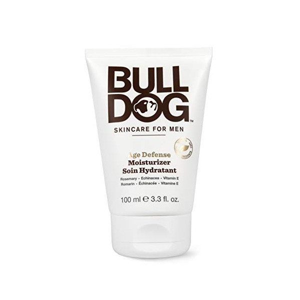 BULLDOG - Soin Hydratant Age Défense 100 ml - Lot de 2 Crème Jour et Nuit