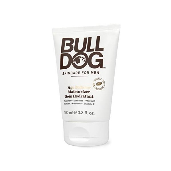 BULLDOG - Soin Hydratant Age Défense 100 ml - Lot de 2 Crème Jour et Nuit