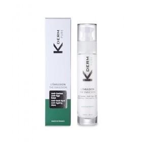 KDerm Pure - LÉmulsion Anti-Taches et Anti-Âge à la Kappa-Elastine - Flacon-Pompe - Made in France - 50 ml