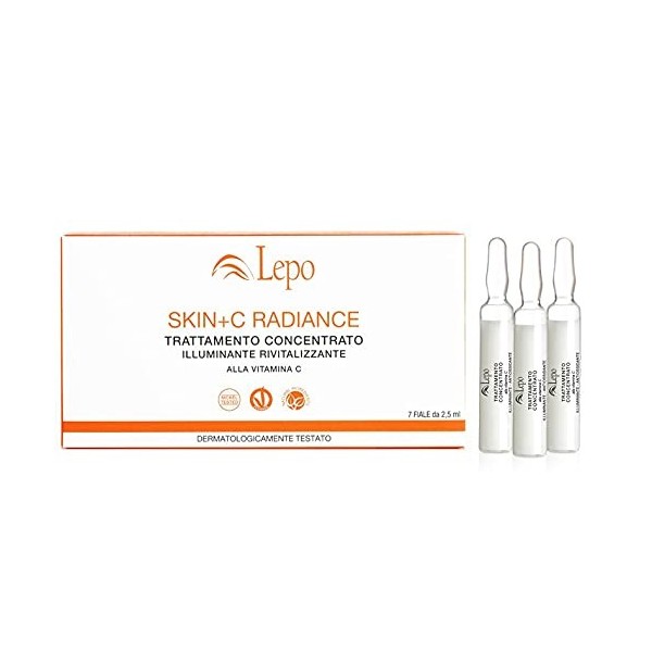SKIN+C RADIANCE TRAITEMENT CONCENTRÉ ÉCLAIRANT REVITALISANT À LA VITAMINE C 7 AMPOULES DE 2,5 ML