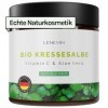 Lenevin BIO Pommade de Cresson - Naturelle pour Taches de Vieillesse, Peau Sensible - Aloe Vera, Vitamine C, Grenade, Gingemb