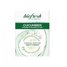 Biofresh cosmetics Cucumber intense hyaluron lifting crème de nuit hydratante intensive à lhyaluron, extrait de concombre et ...