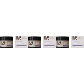 BULLDOG Soins de la peau - Crème de récupération de fin de journée pour homme | Réhydrate et apaise 60 ml x 3 paquets