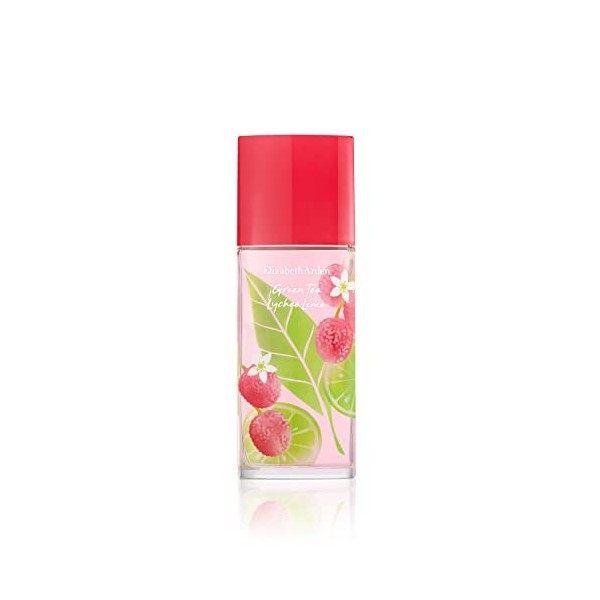 Elizabeth Arden - Green Tea Lychee Lime – Eau de Toilette Femme Vaporisateur – Senteur Fraîche & Fruitée - 50ml