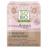 SOBIO - Crème Rose Éclat Fermeté à lArgan pour Peaux Matures - 50ml - Soin Visage Naturel et Bio pour une Peau Raffermie, L