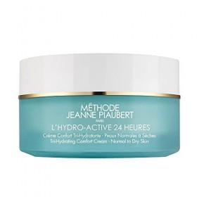 Méthode Jeanne Piaubert lHydro-Active 24H Crème Confort Visage/Peaux Normales à Sèches 50 ml