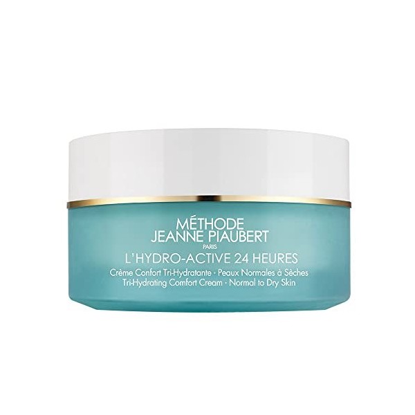 Méthode Jeanne Piaubert lHydro-Active 24H Crème Confort Visage/Peaux Normales à Sèches 50 ml