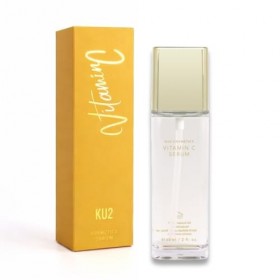 KU2 Cosmetics Sérum à la vitamine C pour le visage avec antibactérien, sérum anti-âge pour réduire les taches pigmentaires et
