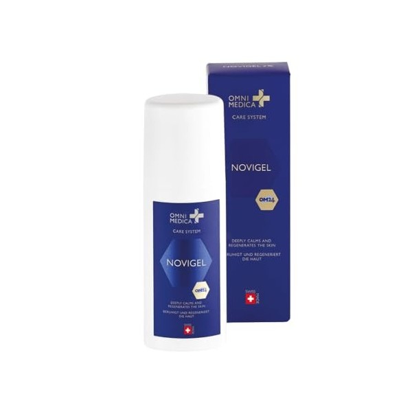 Omnimedica Novigel 2% Intense Repair Serum - Soin Corps & Visage 2-in-1, Anti-Rides, Anti-Taches Brunes, Formule OM24 Naturel
