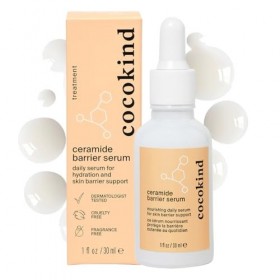 Cocokind Sérum à la céramide, sérum hydratant pour le visage, sérum réparateur de barrière cutanée avec céramides, hydratant 