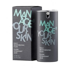 Dr. Spiller - Fluide hydratant quotidien | Crème 24 heures | Hydratante | Avec Compound GLYCAMON® breveté | Formule 3 voies |