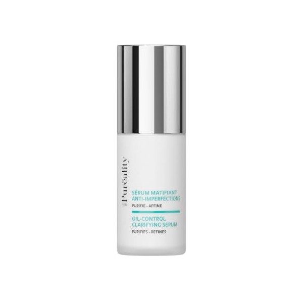 Sérum Matifiant Anti-Imperfections 30ml - Traite imperfections, excès de sébum, pores dilatés & points noirs – au Bakuchiol -