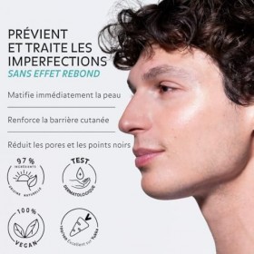 Sérum Matifiant Anti-Imperfections 30ml - Traite imperfections, excès de sébum, pores dilatés & points noirs – au Bakuchiol -