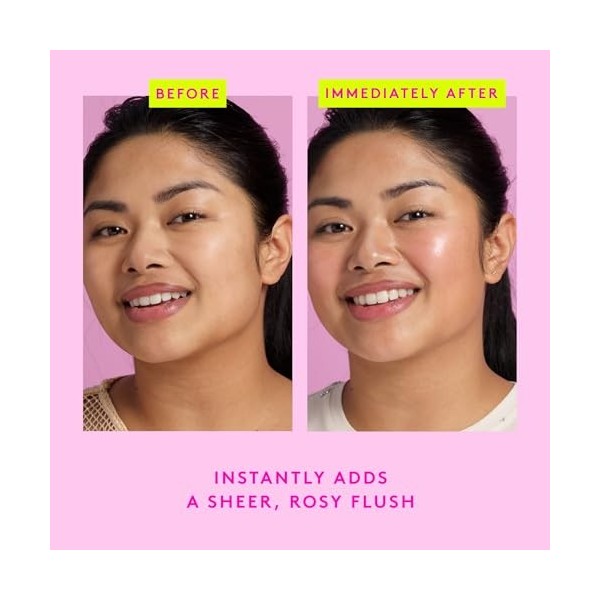 Drunk Elephant O-Bloos Rosi Drops – 30 ml – Gouttes de sérum de couleur rose pêche – Soin clinique propre – Sans cruauté enve