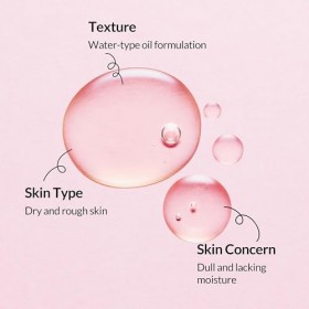 Huile de soin visage nourrissante aux fleurs bio fermentées Whamisa 26 ml